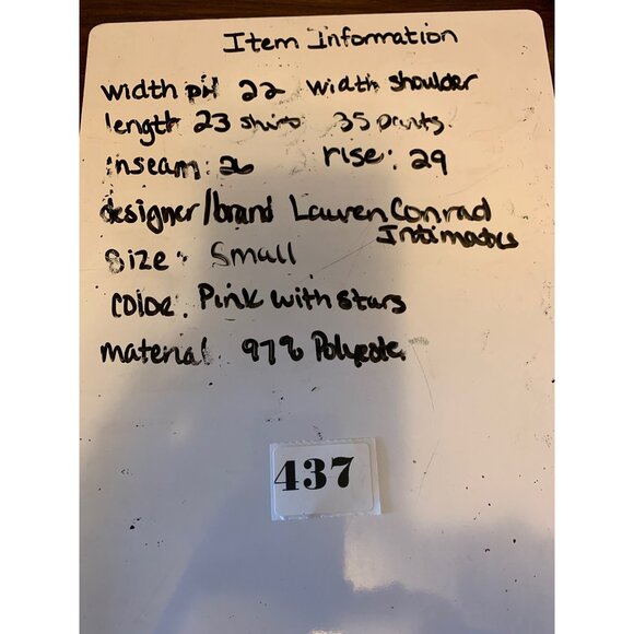 Pink Making Spirits Bright 2pc Sleepwear Set sz Small - Picture 8 of 8